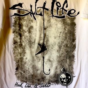 Men’s “Salt Life” Pocket  T shirt .